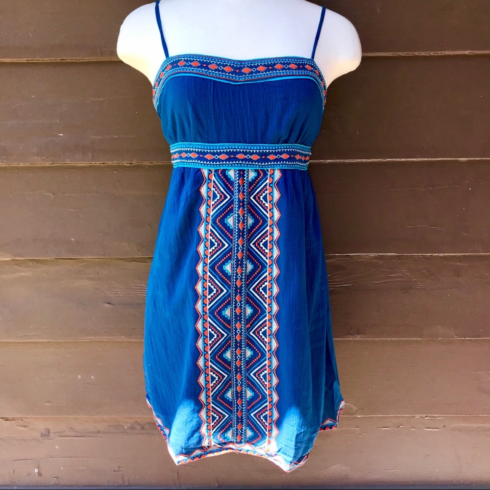 Embroidered Elle dress